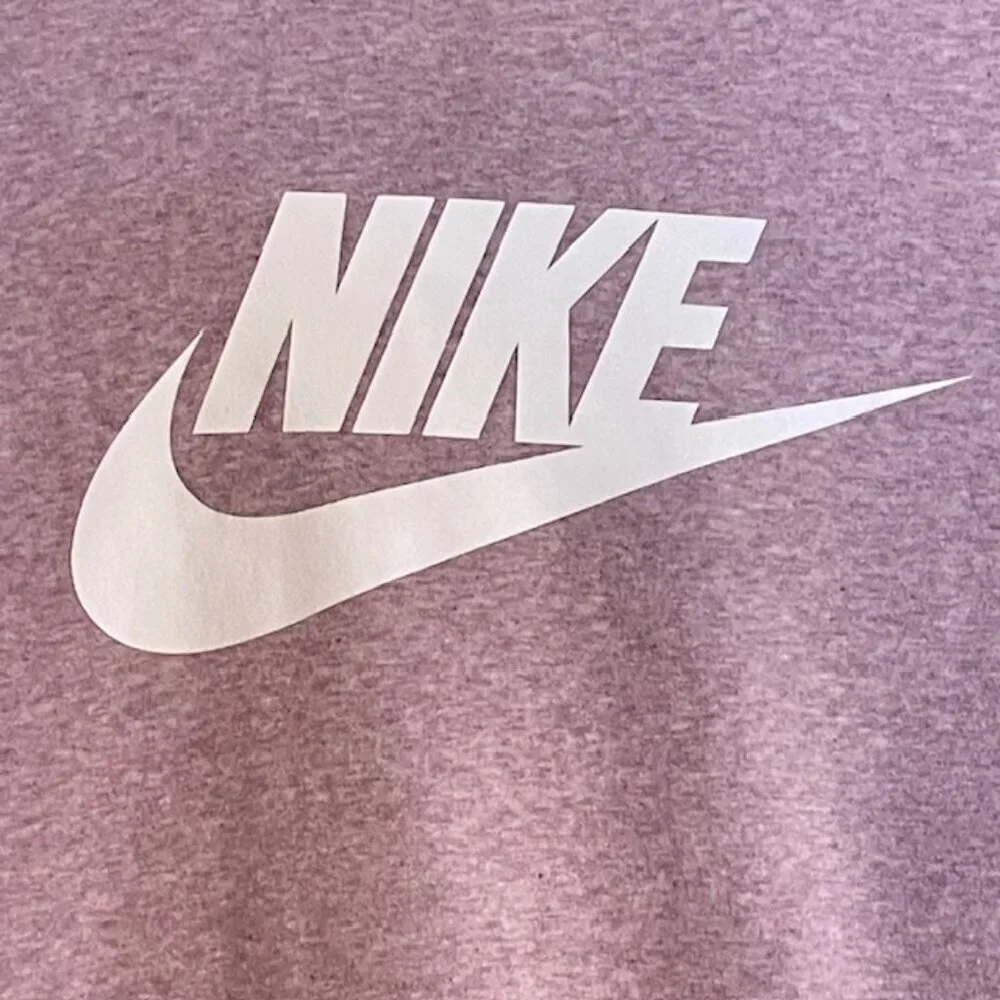 NIKE Heritage Full Zip Heather Mauve Bomber Jacket - Size Small - Picture 5 of 8